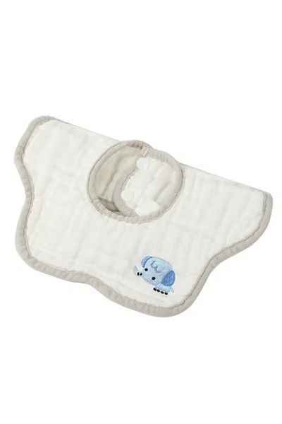 OEM Flower Type Cotton Bib for Babies 0-12 Months, Waterproof, 8 Layers