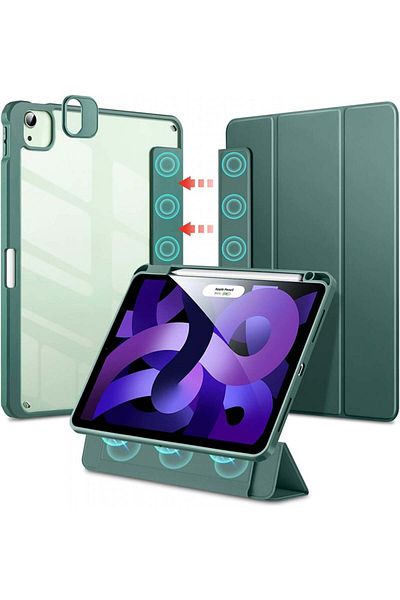 ESR Protective case compatible with iPad Air 5 ESR, TPU, green, 11 inches