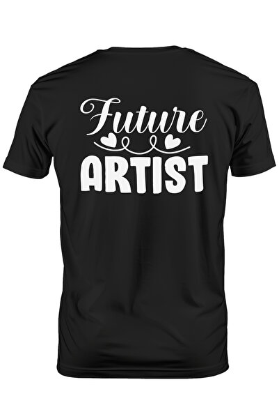 StoryGift Romania Tricou bărbătesc cu inimioare pentru un viitor artist - Art...