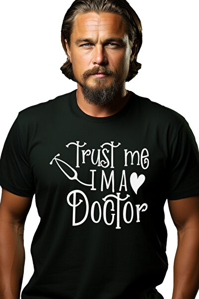StoryGift Romania Tricou bărbătesc cu o inimă pentru medici și mesajul „ai în...