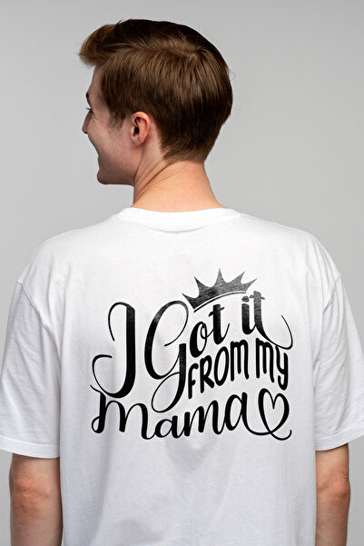 StoryGift Romania Tricou Barbati pentru fetele mandre de lucrurile pe care le-au mostenit de la mama cu mesa STG