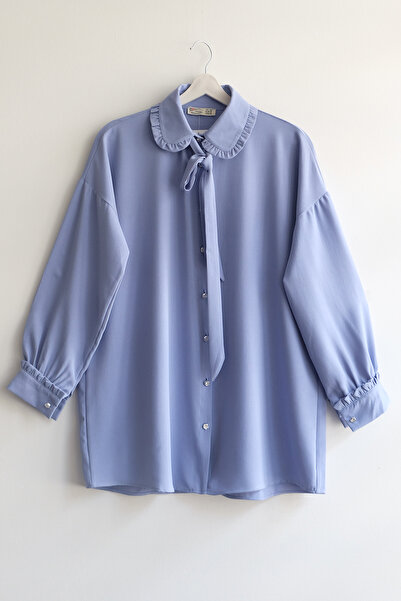 Lucia Fashion Бебешка риза с волани