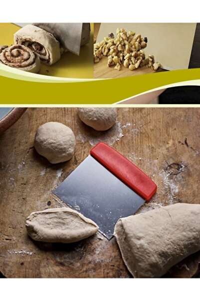 Vitastyle أداة تقطيع وتشكيل العجين/المعجنات من الفولاذ المقاوم للصدأ باللون الأحمر