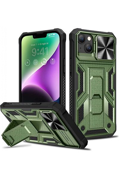 HWeggo Protective case compatible with iPhone 14 Plus 5G 2022 HWeggo, polycarbonate/polyurethane