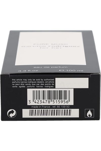 Narciso Rodriguez NARCISO RODRIGUEZ Pure Musc for Woman Eau De Parfum Spray, 3.4 Ounce