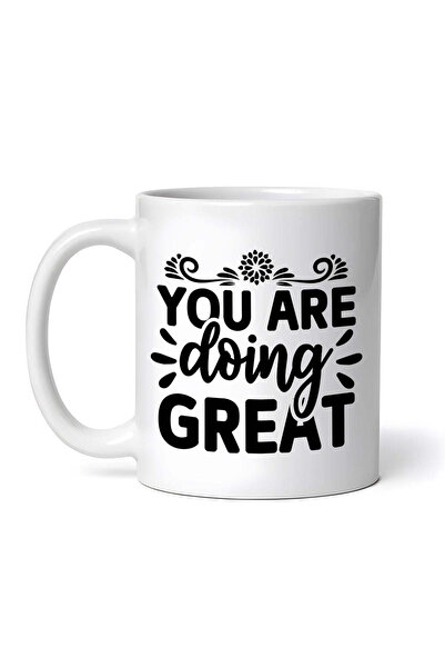 OEM Cană albă personalizată, Te descurci de minune, INOVATIX®. 330 ml