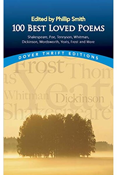 Dover Publications أفضل 100 قصيدة محبوبة لشكسبير، بو، تينيسون، ويتمان، ديكنسو...