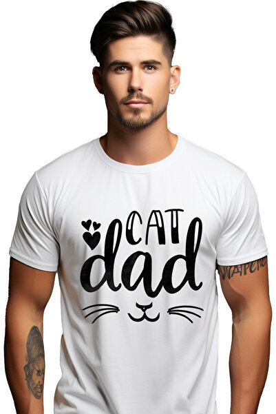 StoryGift Romania Tricou bărbătesc cu ilustrație cu inimioare și lăbuța unei ...