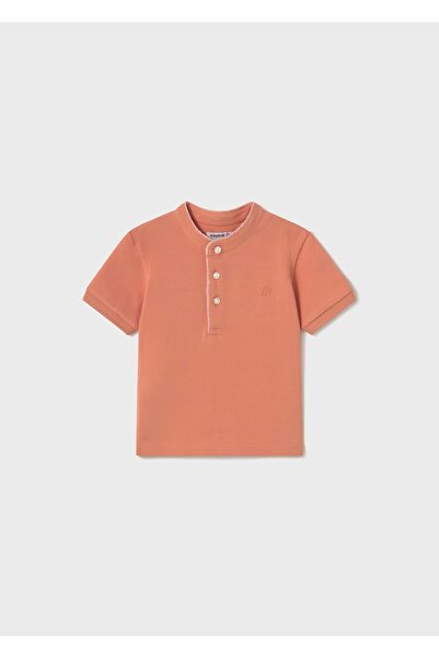 MAYORAL Baby Boy Mao Collar T-Shirt 1107
