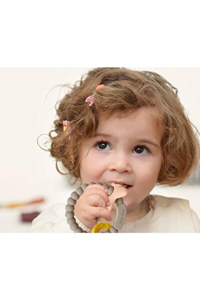 Flippy Baby Teething Bracelet – Seahorse & Starfish, Silicone, BPA-free, +3 months (Green)