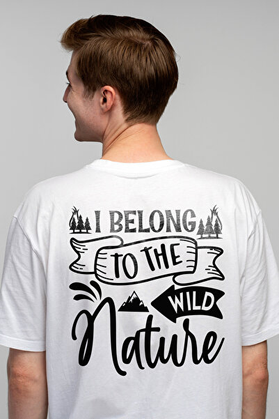 StoryGift Romania Men's T-shirt with mountains and fir trees with the message...
