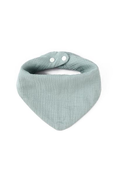 OEM Triangular Bib, Cotton, for Children 0-12 Months, 33x32 cm, Water Resistant