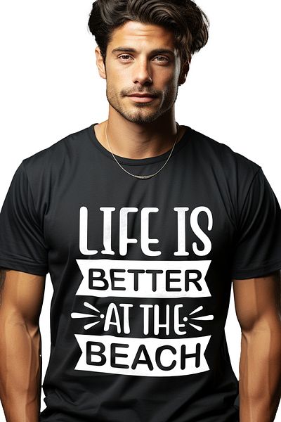 StoryGift Romania Men's T-shirt for those who believe that life is much better on the beach - have fun STG