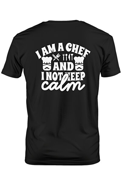 StoryGift Romania Tricou bărbătesc pentru bucătari deloc calmi, cu imprimeu p...