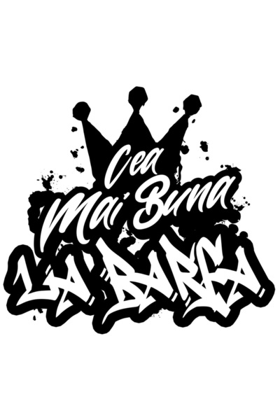 StoryGift Romania Sticker Autocolant 70CM Pentru Cea Mai Buna la Barfa, Aprec...