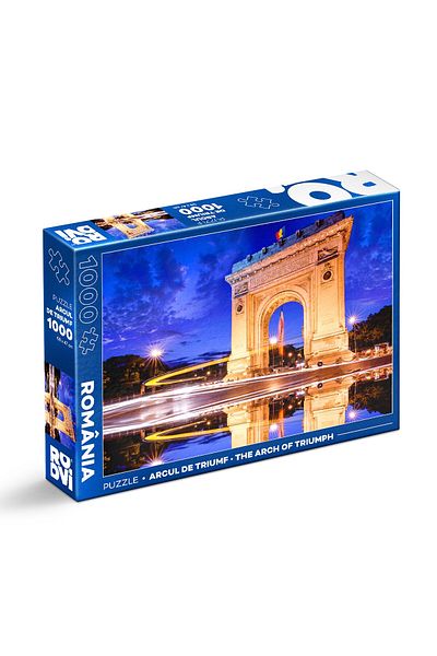 D-Toys The Arch of Triumph - Adult Puzzle 1000 pieces - Images from Romania