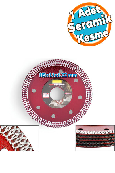 NZB Ultra İnce Hassas Elmas Seramik Mermer Porselen Fayans Granit Sulu Kuru K...