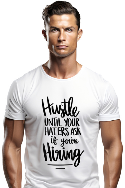 StoryGift Romania Tricou bărbătesc cu mesajul „agitați-vă până când urătorii ...