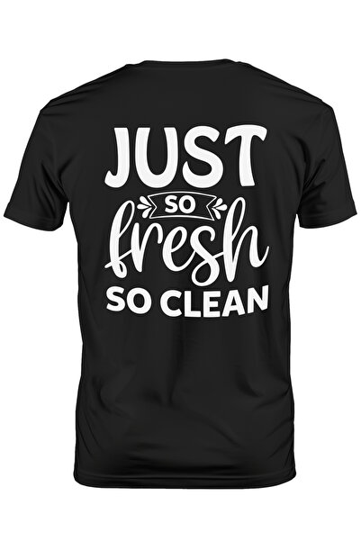 StoryGift Romania Tricou Barbati cu mesajul "Just so fresh, so clean" - atat ...