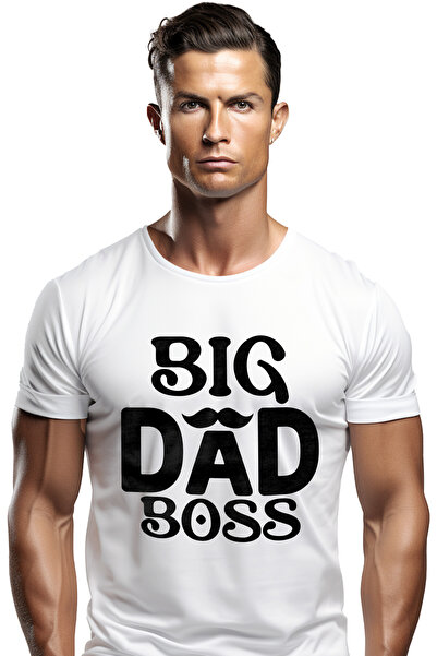 StoryGift Romania Tricou bărbătesc pentru un tată care este un șef/șef grozav...