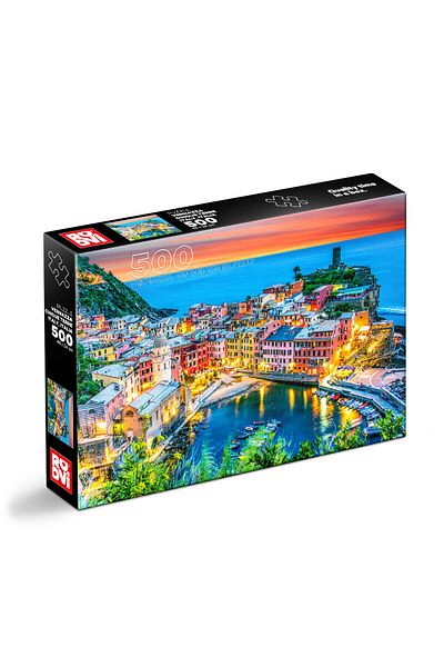 D-Toys Puzzle Cinque Terre, Italy - 500 pieces