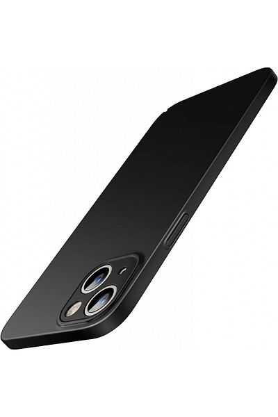 JETech ultra-thin protective case for iPhone 14 Plus, polycarbonate, black, 6.7 inches
