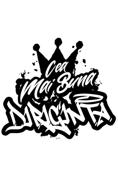 StoryGift Romania Sticker Adeziv 90CM Pentru Cea Mai Buna Diriginta, Aprecier...