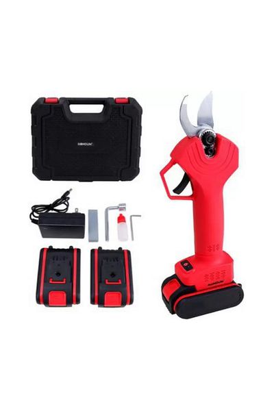 MACON Professional Cordless Electric Pruning Shears – 48V Battery Rechargeable Garden Cutter