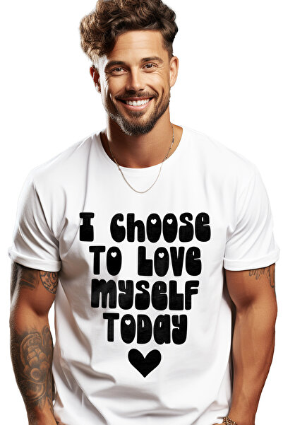 StoryGift Romania Tricou Barbati cu inimioara si mesajul "I choose to love my...