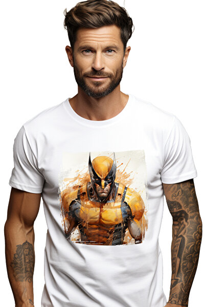 StoryGift Romania Tricou bărbătesc Wolverine, Mutant, X-Men, Marvel, Iubitori...