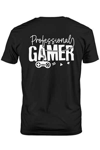 StoryGift Romania Tricou Barbati cu textul "Professional gamer" - jucator pro...