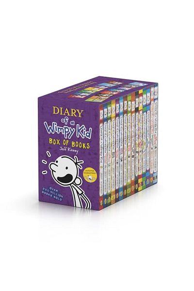 PUFFIN مجموعة مذكرات فتى ضعيف (مجموعة من 15 كتابًا، 115 كتابًا) | السلسلة الأكثر مبيعًا عالميًا