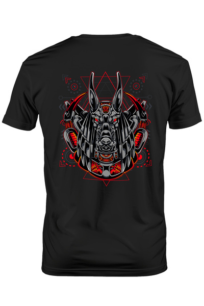 StoryGift Romania Tricou bărbătesc cu Anubis, Mecha, Geometrie, SF, Dumnezeu,...