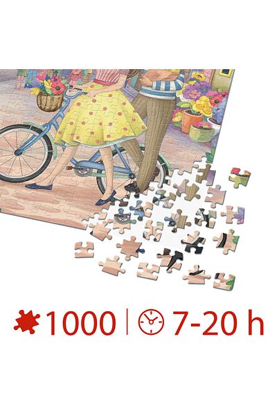 D-Toys Gross Zselyke, Paris - Adult Puzzle 1000 pieces - Original Design