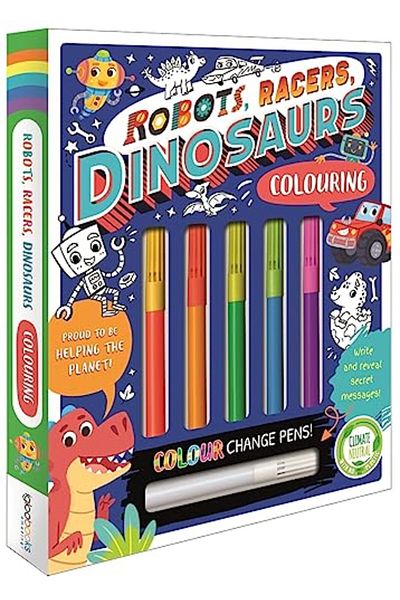 IGLOO Robots Racers Dinosaurs Colouring