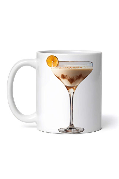 OEM Cană albă personalizată, pahar cocktail Cognac, INOVATIX®. 330ml