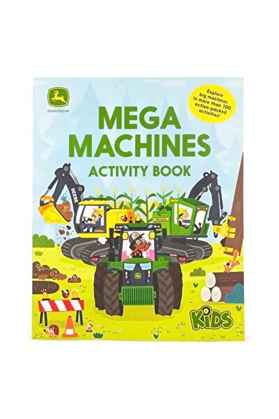 Cottage Door Press كتاب أنشطة جون دير للأطفال - آلات ميجا