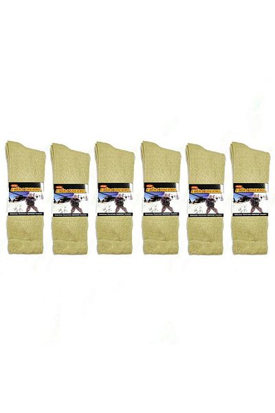 Seyhan Askeri Malzeme Seyhan Military Winter Towel Socks 6 Pack Nano Green