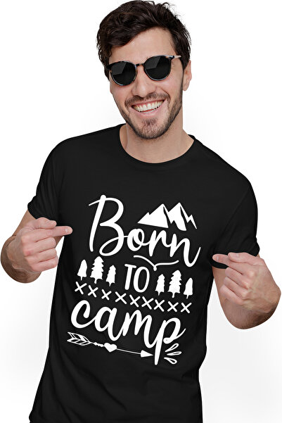 StoryGift Romania Men's T-shirt with mountains and fir trees with the message...
