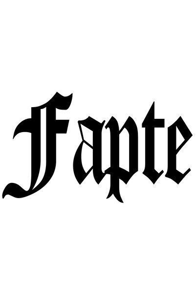 StoryGift Romania Sticker Eticheta 50CM Fapte, Mesaj Motivational, Cuvant, Te...