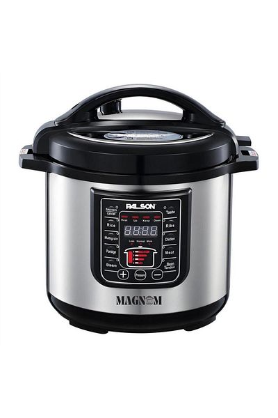 PALSON Electric Pressure Cooker 8L, 1350W – Digital Timer, Stainless Steel, Full Safety
