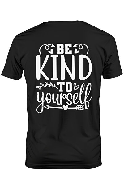 StoryGift Romania Tricou Barbati cu inimioare si mesajul in engleza "Be kind ...