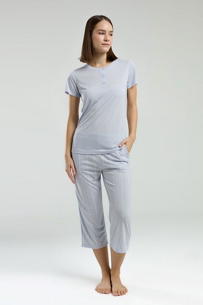 Pierre Cardin 8979 Women's Capri Pajama Set