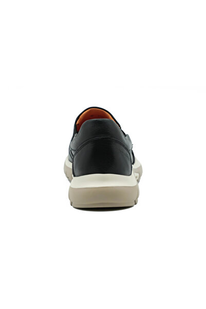 Tuna Genuine Leather Black Casual Men's Shoes - Eva Sole - 256072