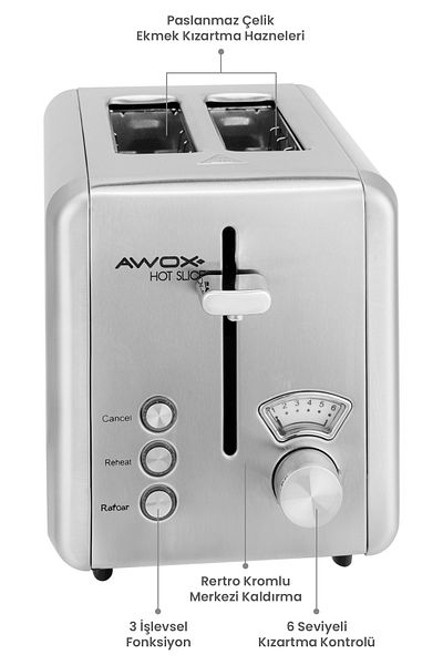 AWOX Hot Slice Toaster