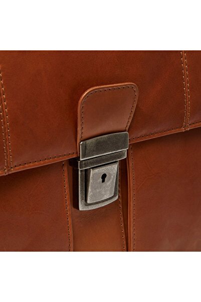 The Chesterfield Brand Laptop bag, made of genuine leather, The Chesterfield Brand, Stuttgart 14 inch
