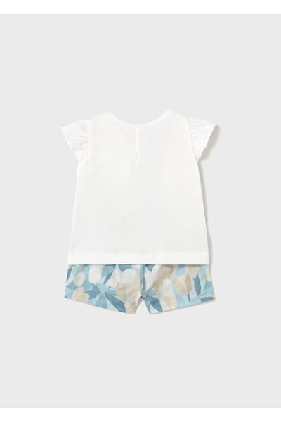 MAYORAL Baby Girl Floral Shorts Set