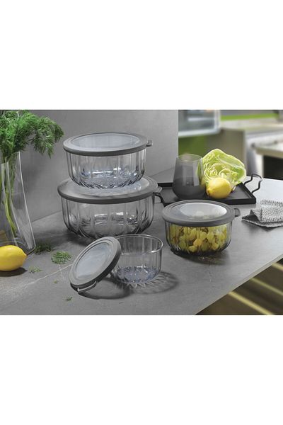 Technow Vp-044 Diamond 4-Piece Transparent Container