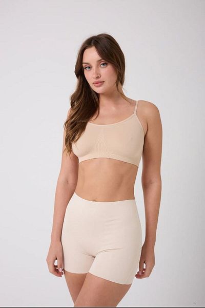 FİT WOMEN Laser Cut High Waist Recovery Slimmer Shorts Corse