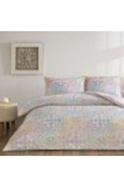 Taç Double bed linen 100% cotton ranforce, duvet cover 200x220cm, mosaic, TAC, Nevora